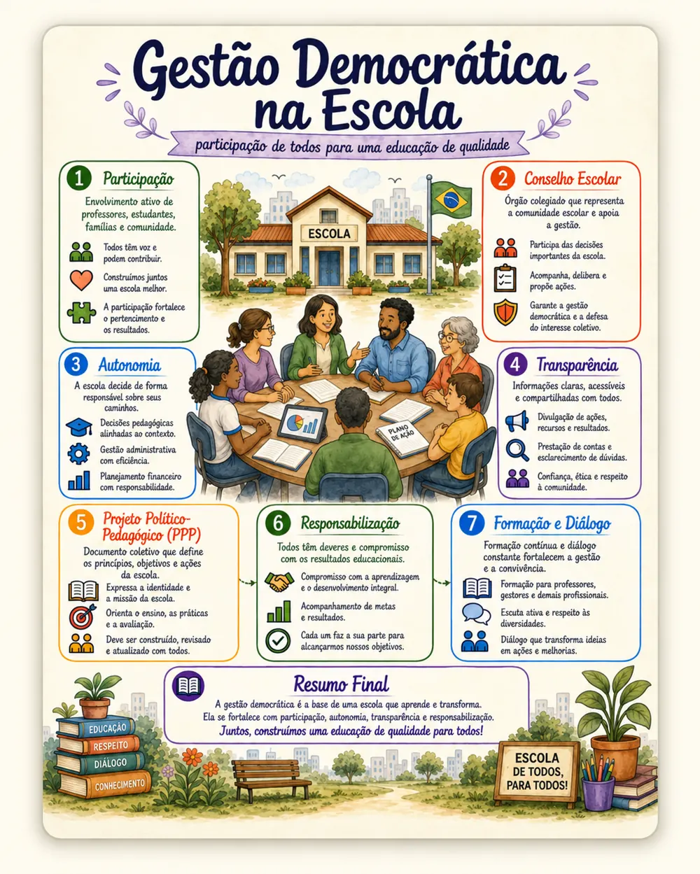 Amostra do material — mapa mental