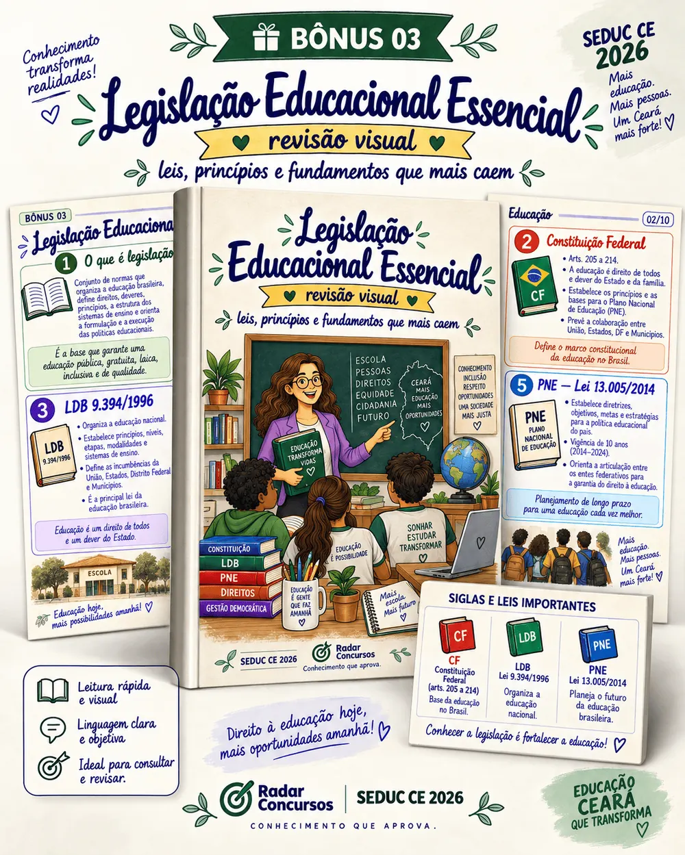 Bônus 03 — Legislação Educacional Essencial