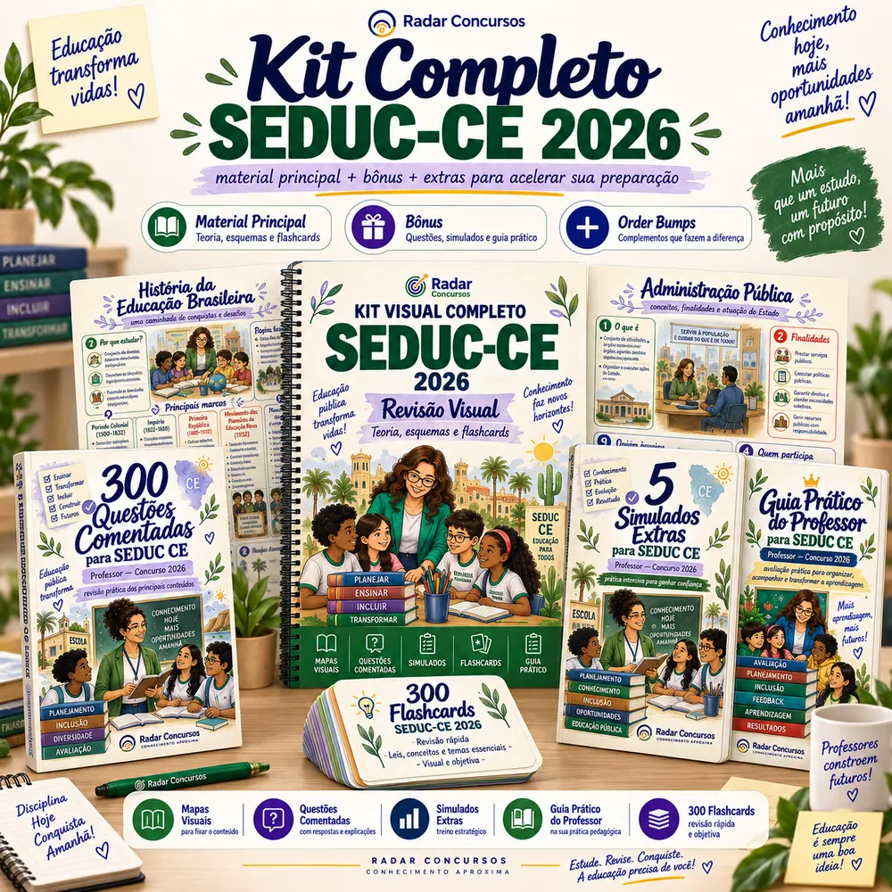 Kit Visual Completo SEDUC-CE 2026