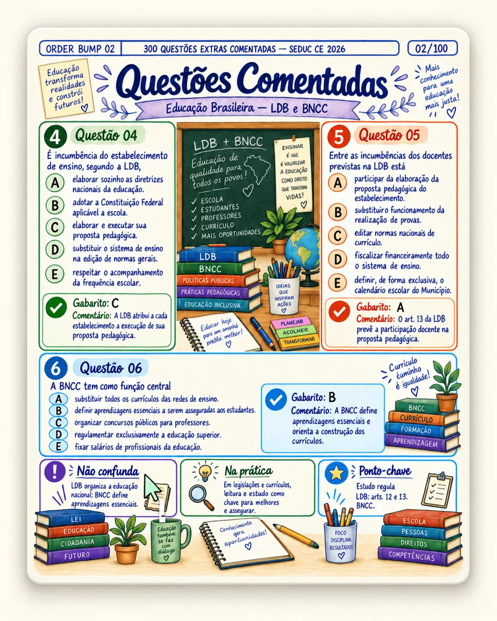 Prévia de questões comentadas